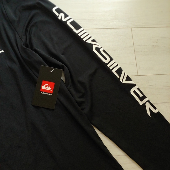 QUIKSILVER NEW Omni Session Long Sleeve Surf Tee Rashguard - Picture 6 of 7